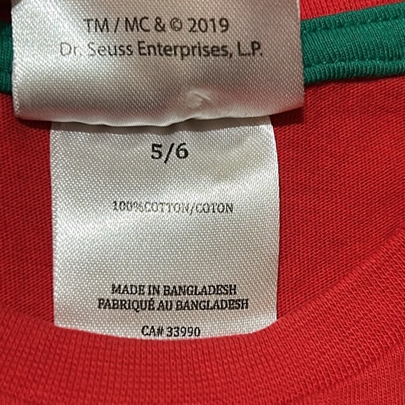Girls Grinch Christmas Hoodie & T-shirt Bundle Size 5/6 - Picture 10 of 10
